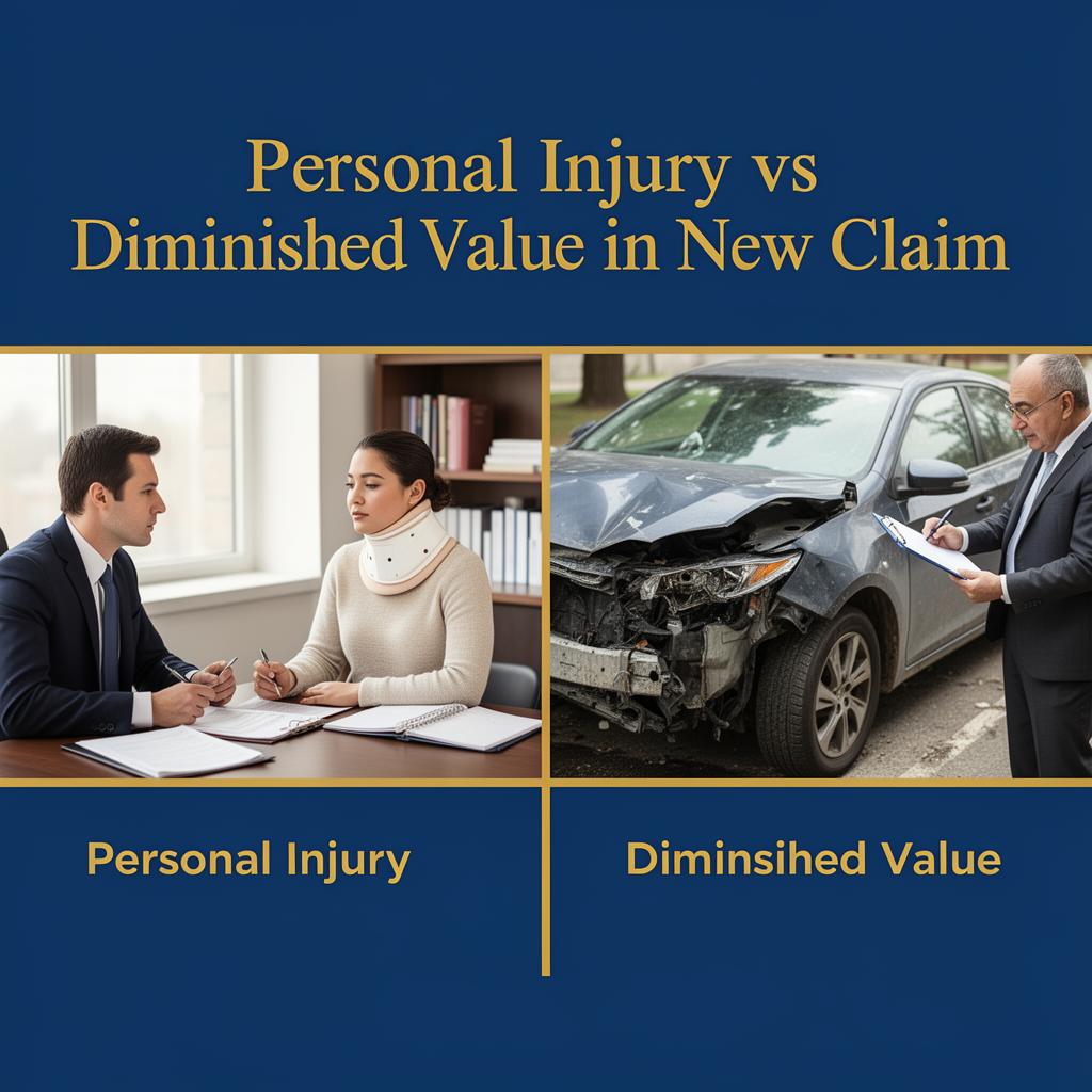 Personal Injury vs. Diminished Value Claims in NJ